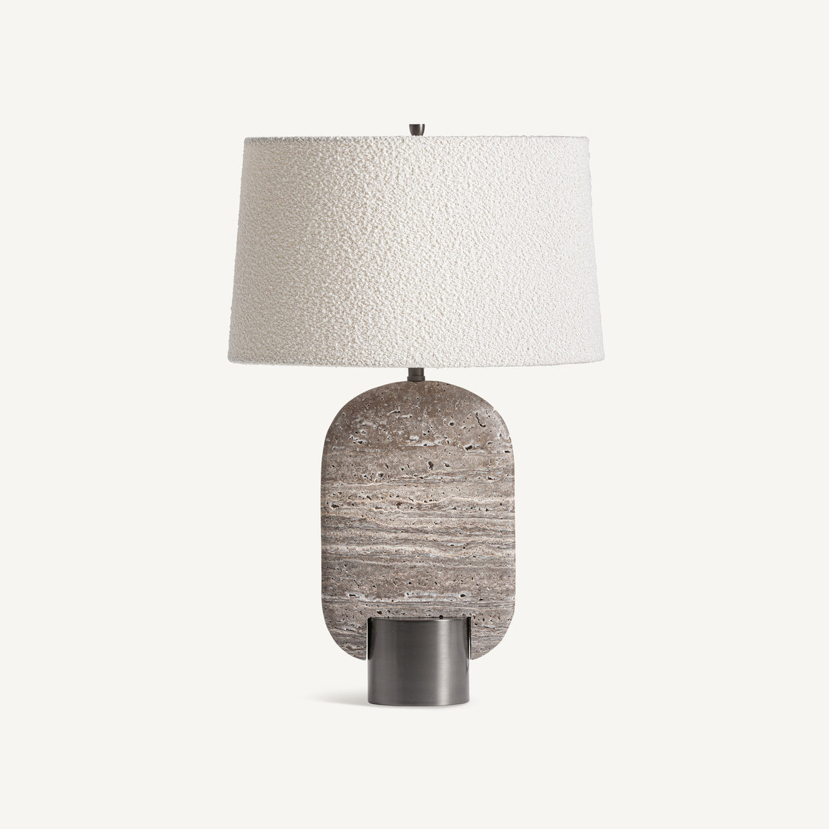 Dilash Grey & Bronze & Beige Table Lamp 45x28x67 cm