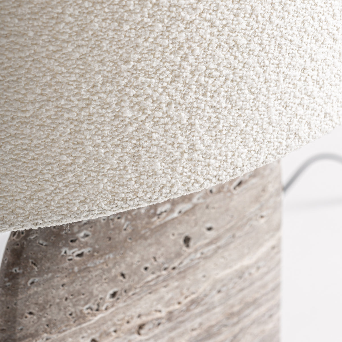 Dilash Grey & Bronze & Beige Table Lamp 45x28x67 cm