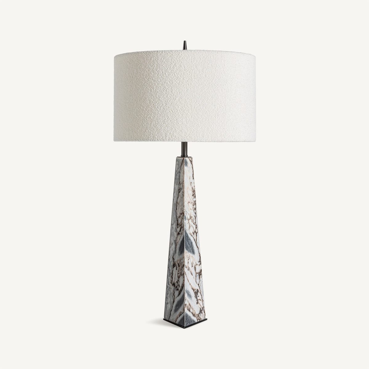 Dina White & Black Table Lamp 42x42x85 cm