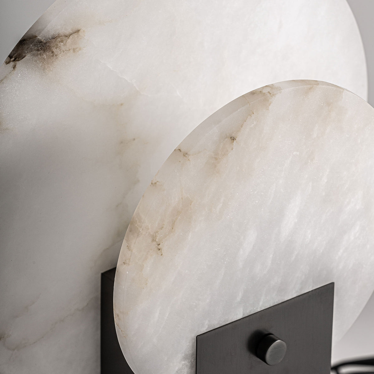 Eclipse White & Black Table Lamp 30x12x50 cm