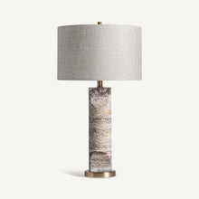 Carica l'immagine nel visualizzatore di Gallery, GREY TRAVERTINE TABLE LAMP