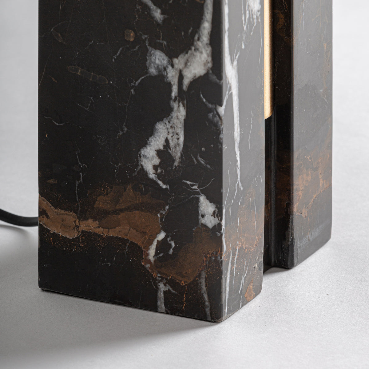 Helios Brown & Beige & Golden Table Lamp 40x40x70 cm
