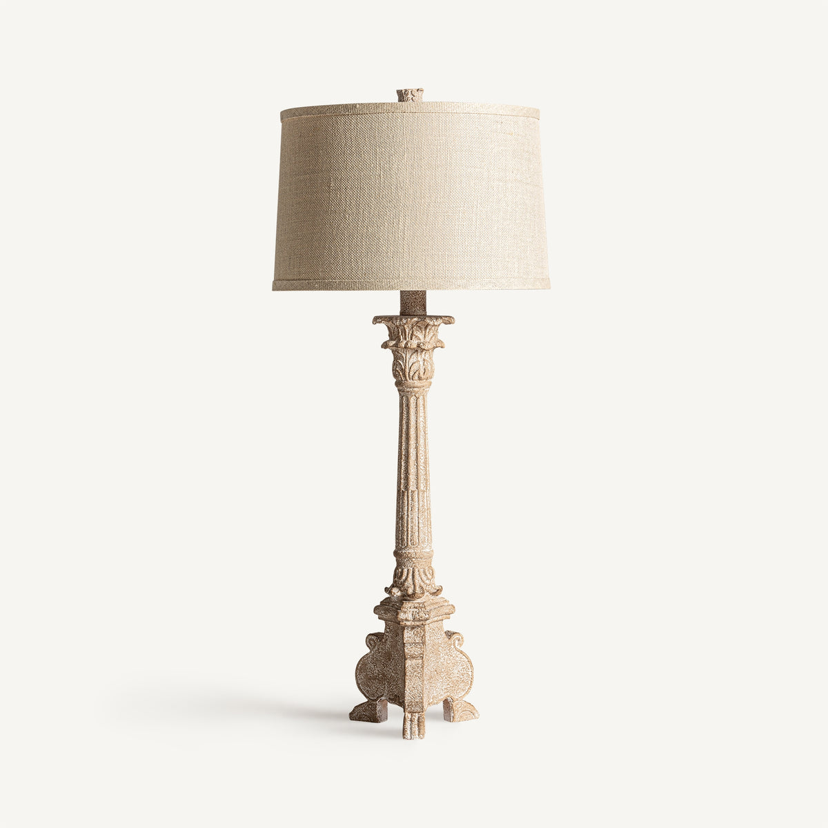 Henten Brown & Beige Table Lamp 41x41x93 cm