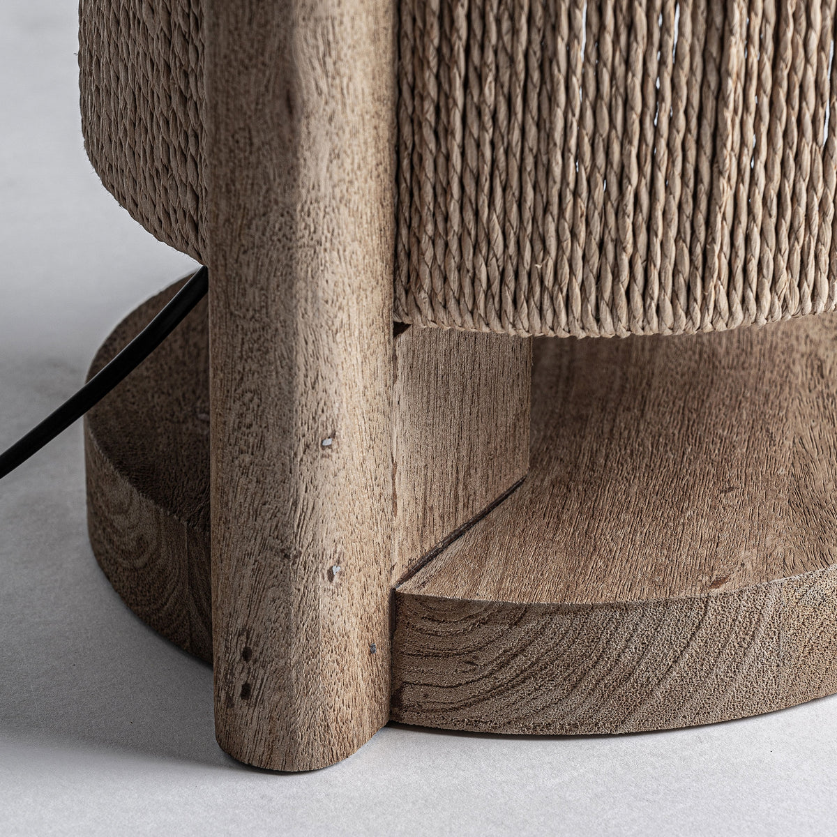 Jacquard Brown Table Lamp 17x15x47 cm
