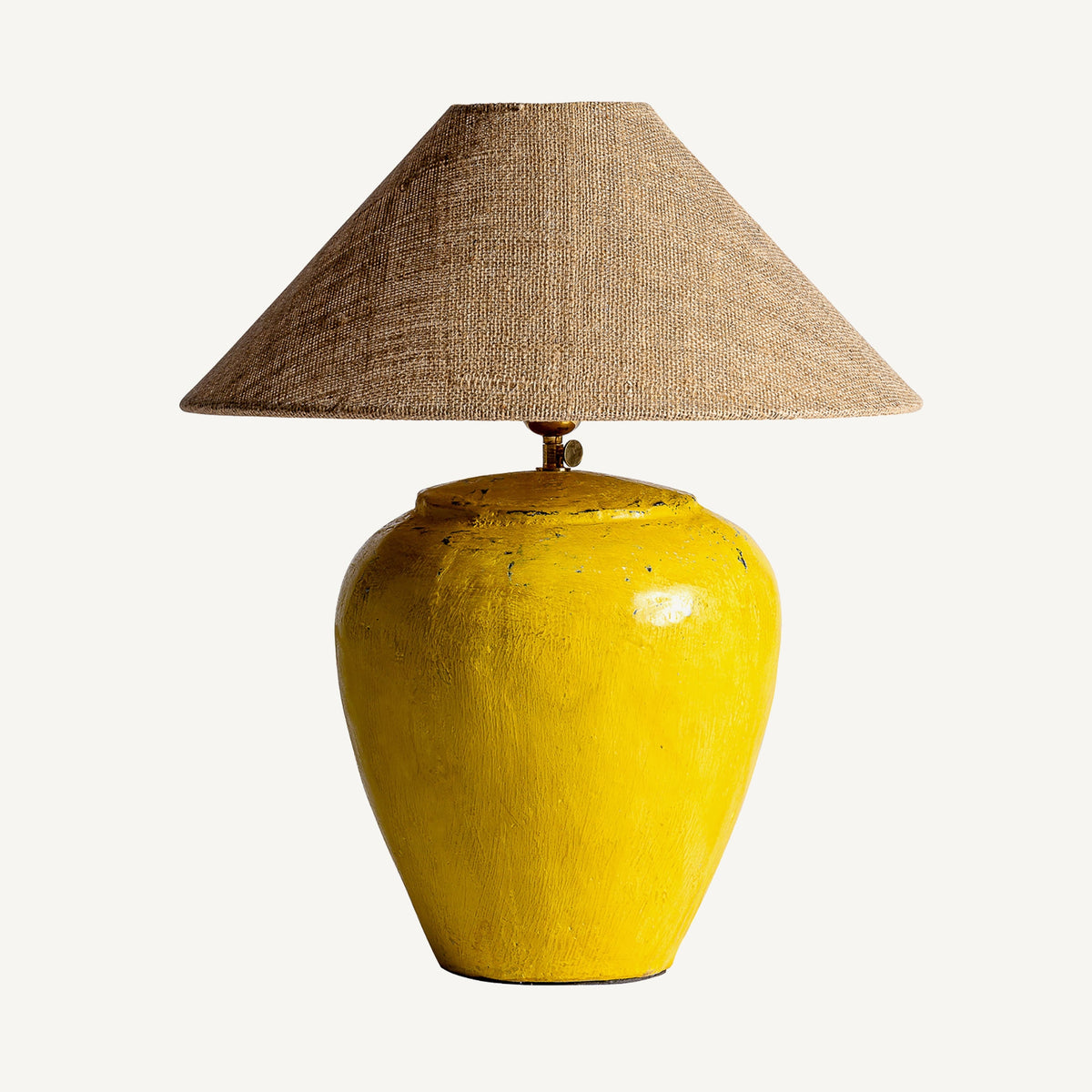 Kalam Brown & Beige Table Lamp 35x35x55 cm