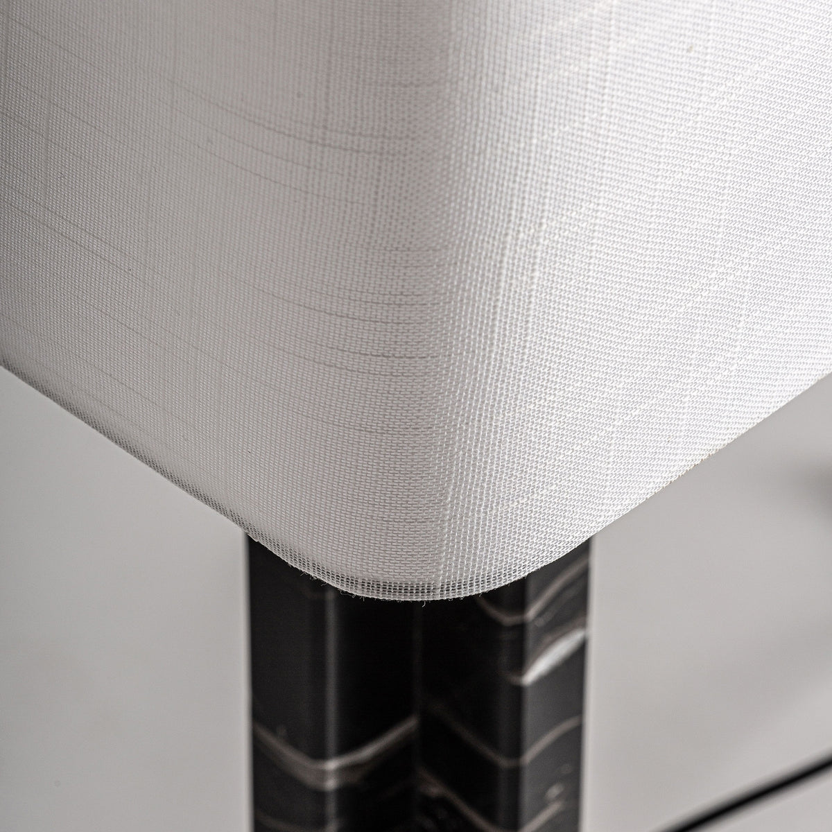 Kandern White & Black & Golden Table Lamp 34x34x80 cm