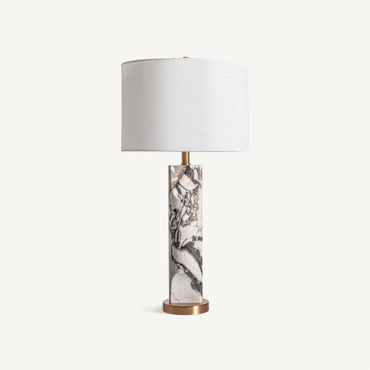 Lacropte White & Golden & Bronze Table Lamp 40x40x75 cm