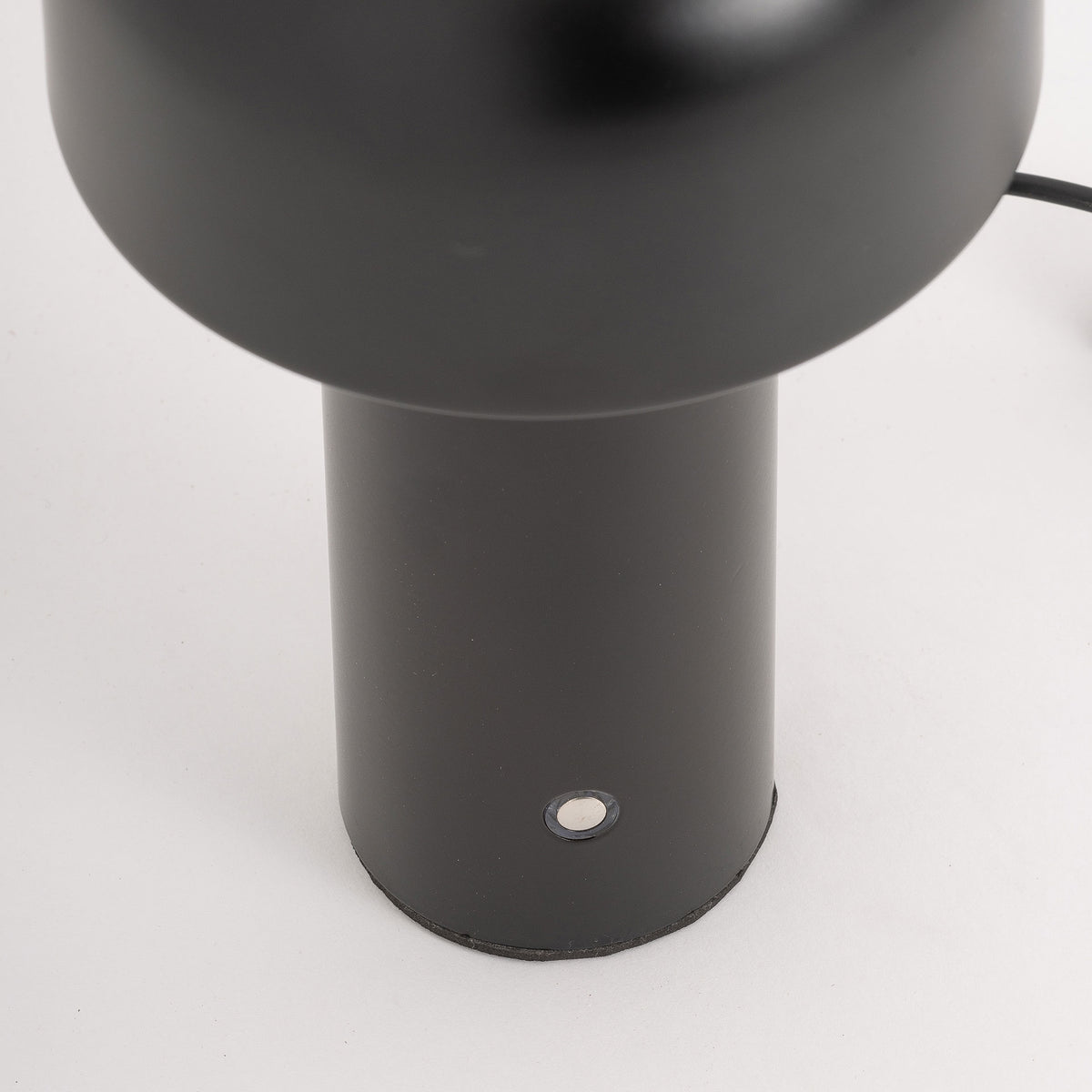 Malik Black Table Lamp 13x13x21 cm