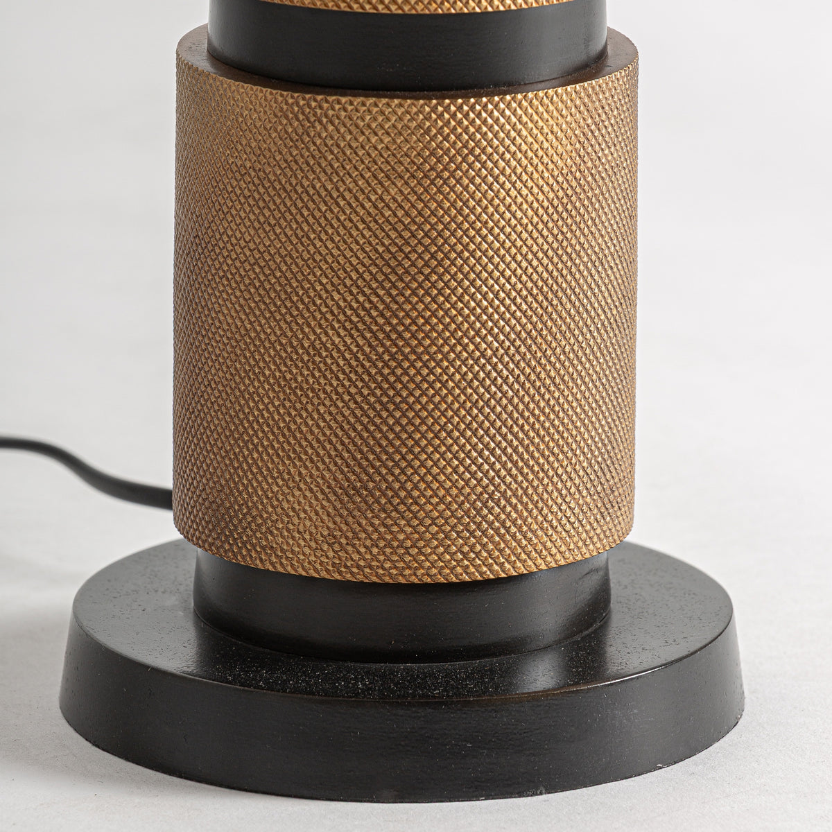 Sautel Black & Golden Table Lamp 40x46x76 cm