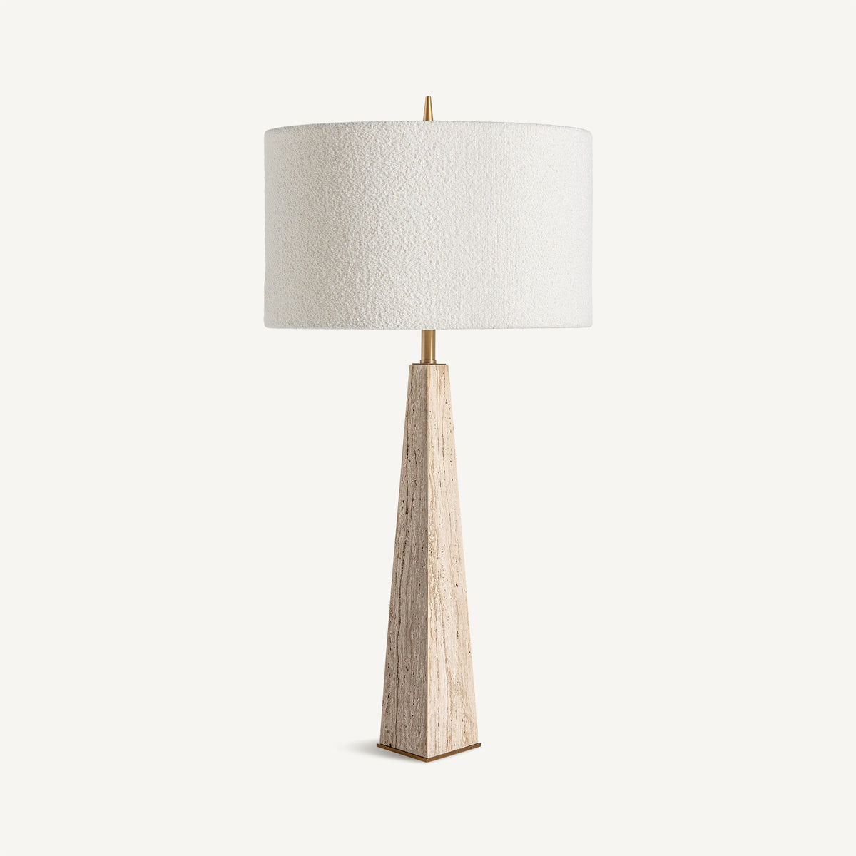 Tetbury White & Beige & Golden Table Lamp 43x43x85 cm