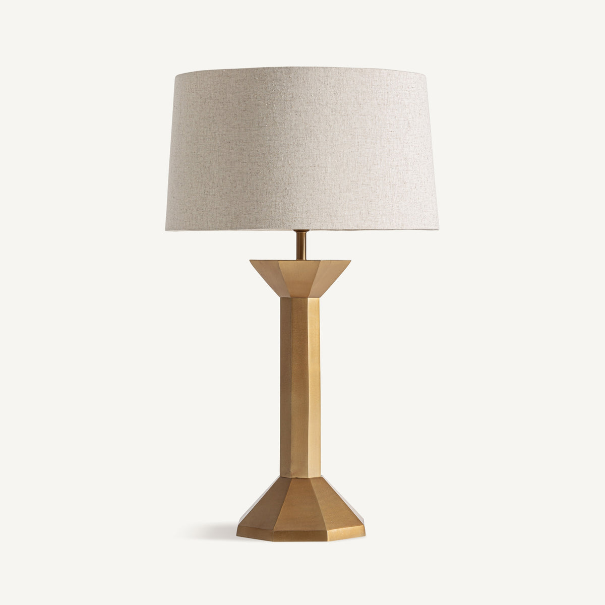 Vals Beige & Golden Table Lamp 46x50x90 cm