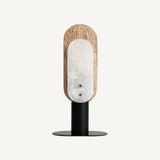 Alabaster/Travertine Table Lamp