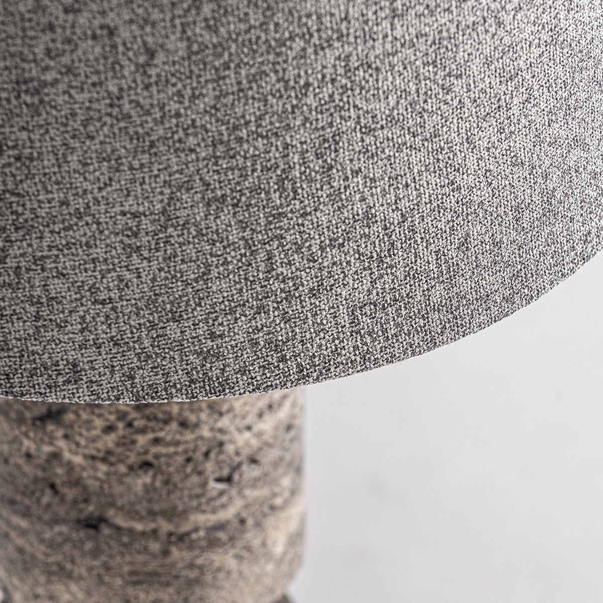 Xilka Grey & Silver & Beige Table Lamp 30x30x59 cm
