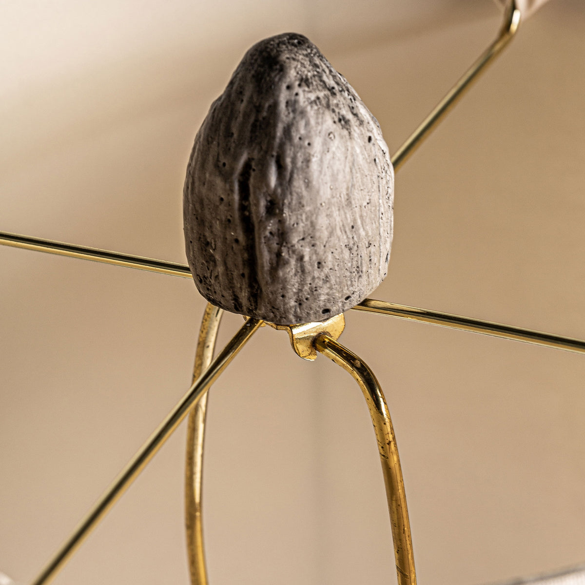 Zinna Brown Table Lamp 41x41x88 cm