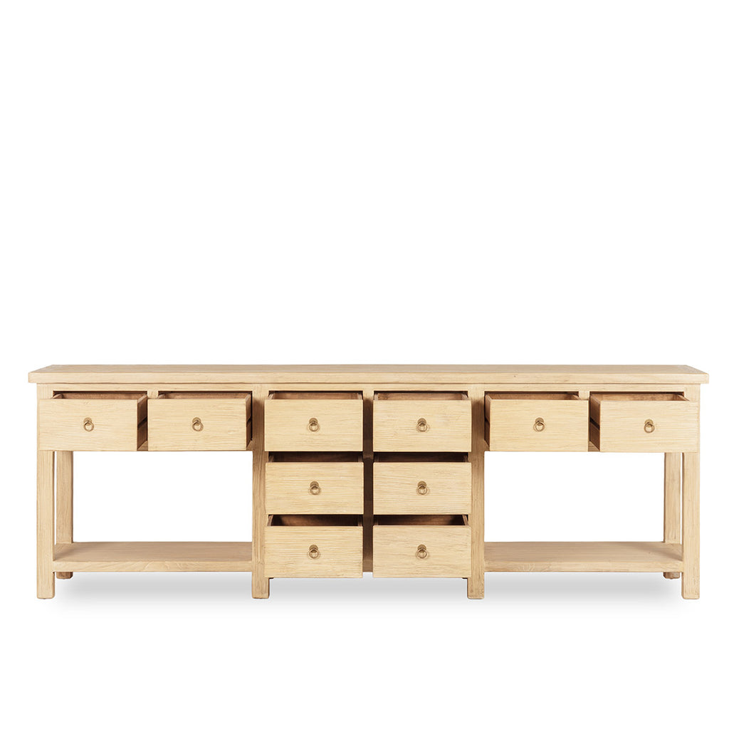 Wabi-sabi console table