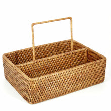 Laden Sie das Bild in den Galerie-Viewer, Felina Tray 29x21x8,5 Nature rattan