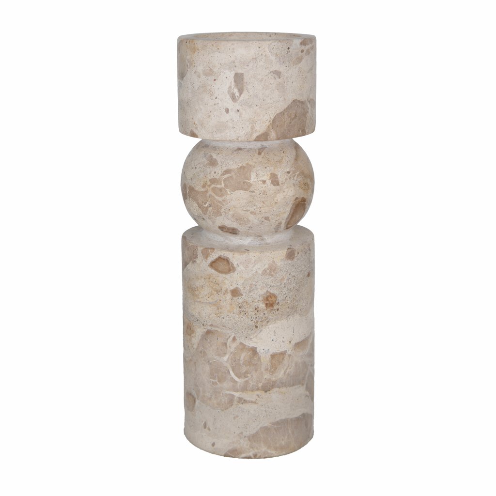 Verona Candle Holder 9x9x28 Marble