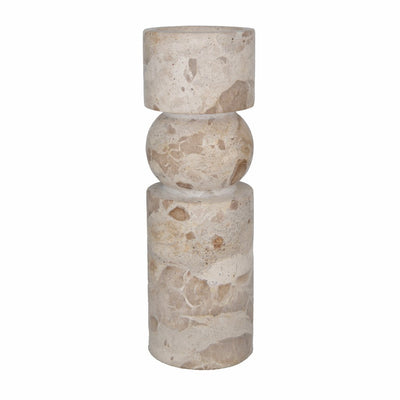 Verona Candle Holder 9x9x28 Marble