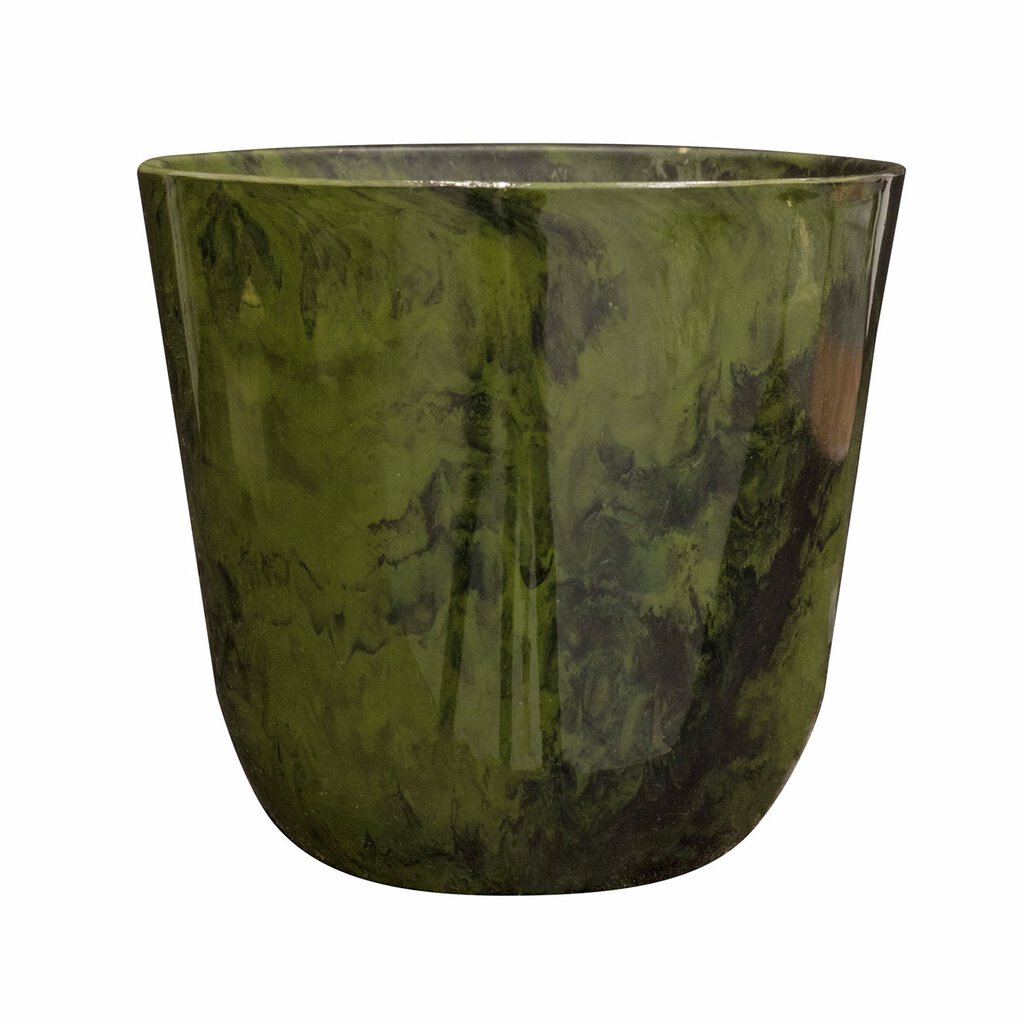 PALERMO Pot Green Marble D40 H36