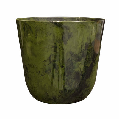 PALERMO Pot Green Marble D40 H36