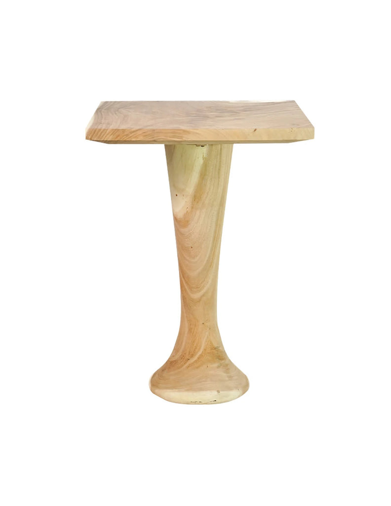 Suar wood high bar table