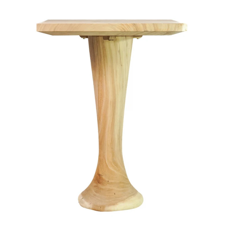 Suar wood high bar table