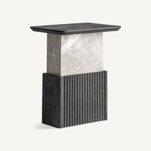 Load image into Gallery viewer, Mango/Marble Side Table
