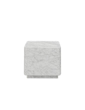 Load image into Gallery viewer, Marble Block Side Table