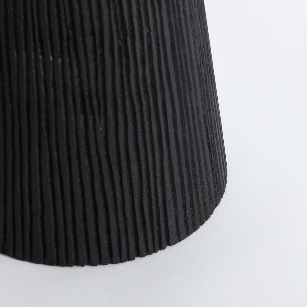 Black side table