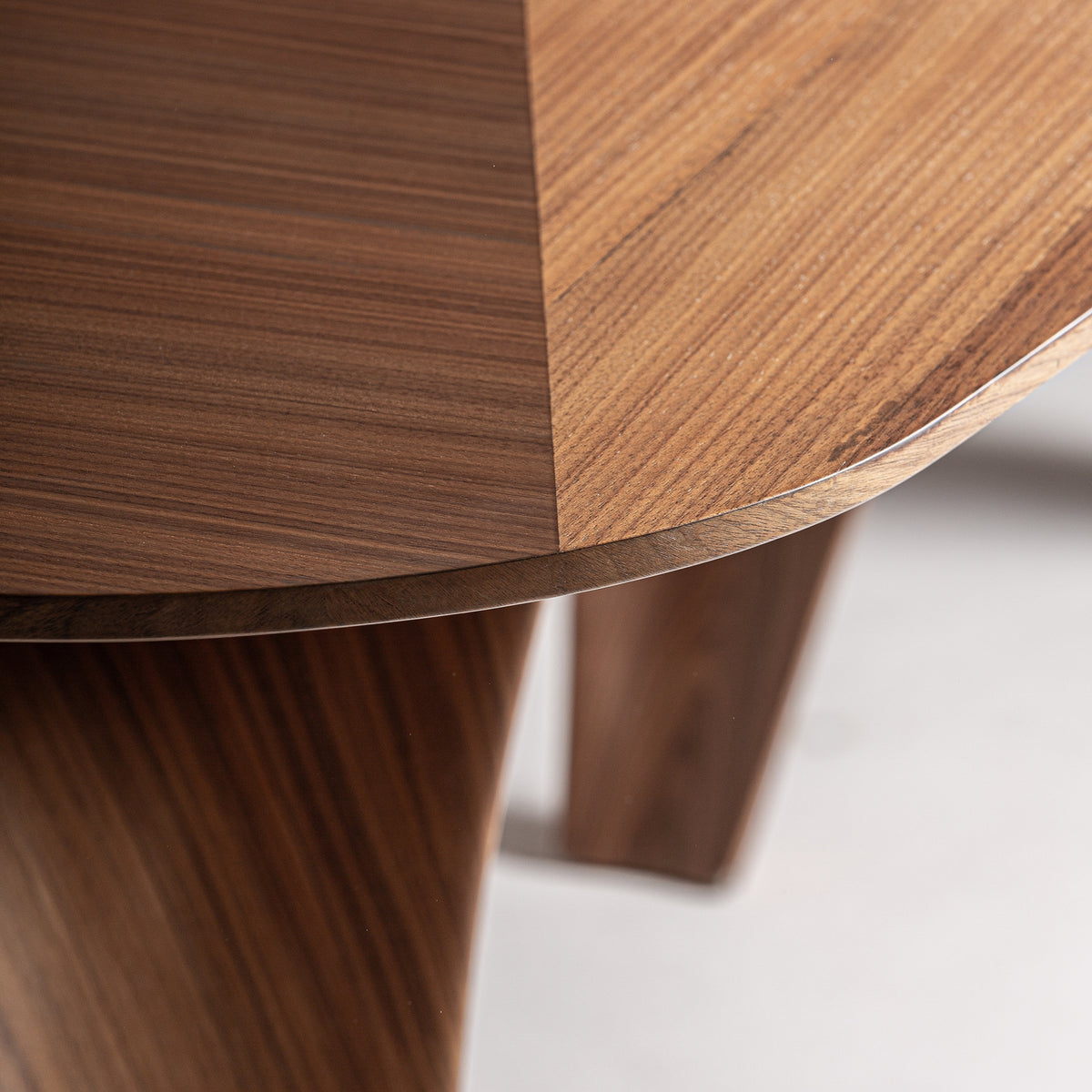 Walnut Sculptural Dining Table