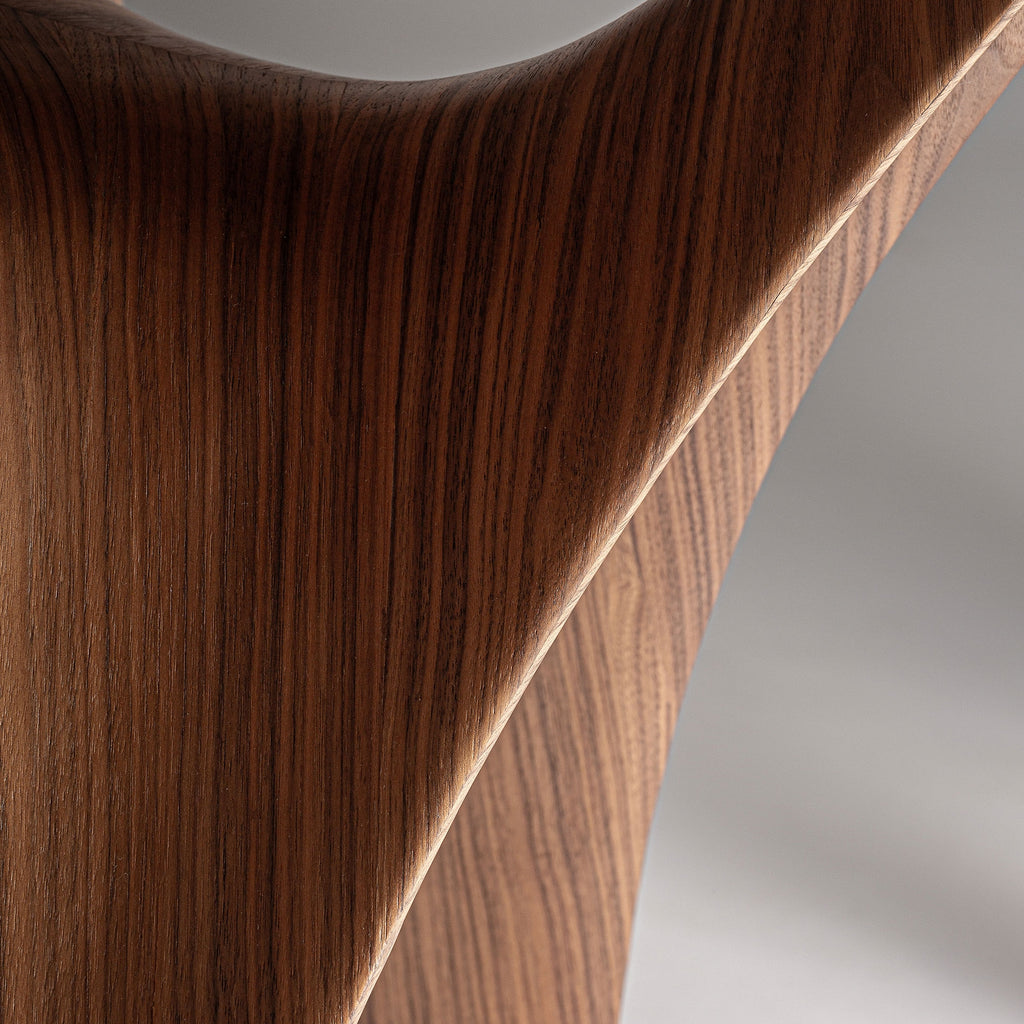 Walnut Sculptural Dining Table