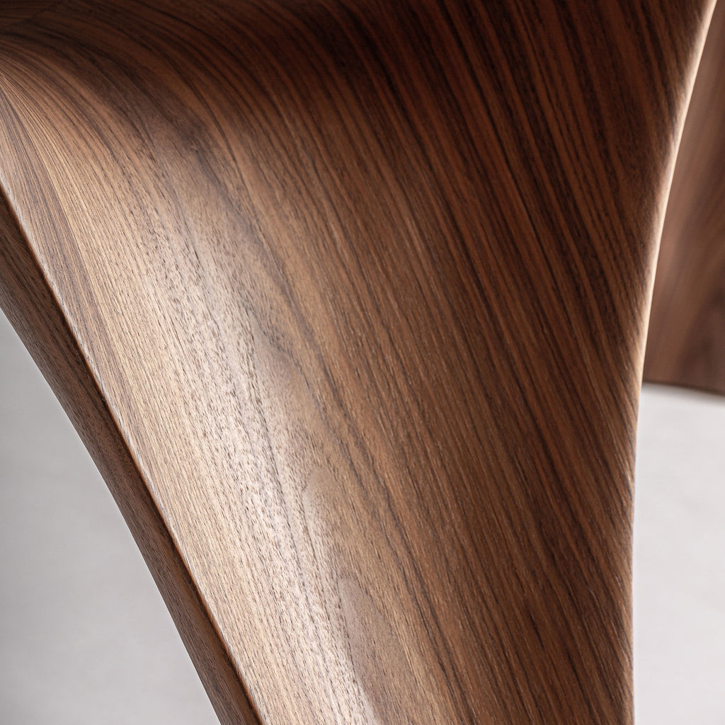 Walnut Sculptural Dining Table