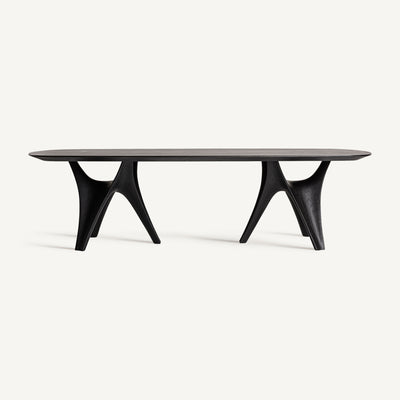 Oak wood dining table 280cm
