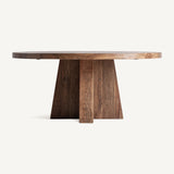 Brutalist Round Dining Table