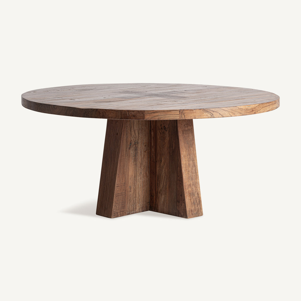 Brutalist Round Dining Table