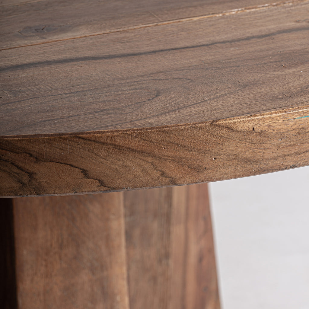 Brutalist Round Dining Table