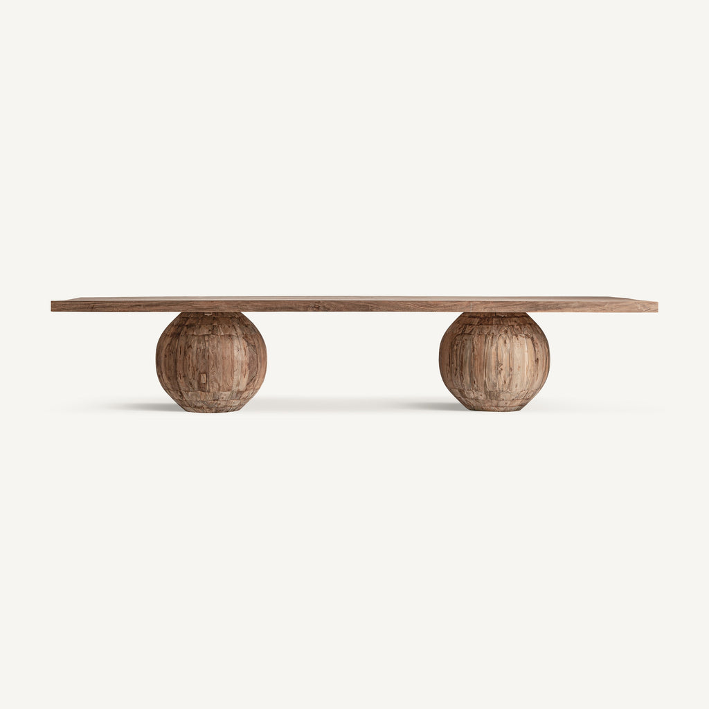 Recycled Teak Wood Dining Table 4m