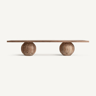Recycled Teak Wood Dining Table 4m