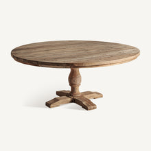 Carica l'immagine nel visualizzatore di Gallery, Railwood round solid table