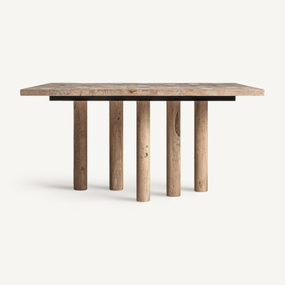 SQUARE JACQUARD DINING TABLE