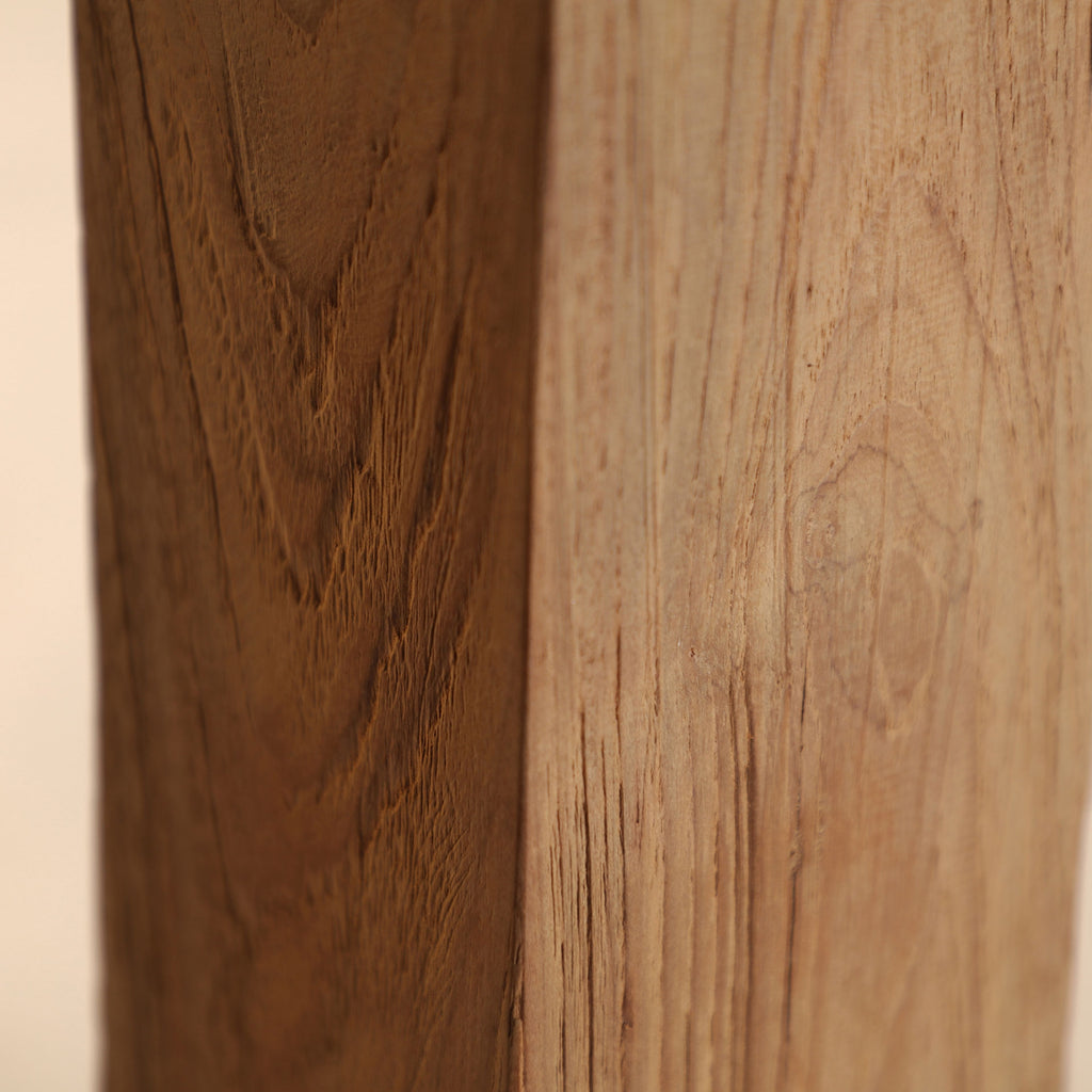 Reclaimed teak dining table 240cm