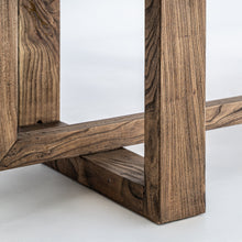 Load image into Gallery viewer, Elm wood dining table 2.2m