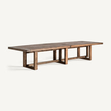 Load image into Gallery viewer, Elm wood dining table 4m