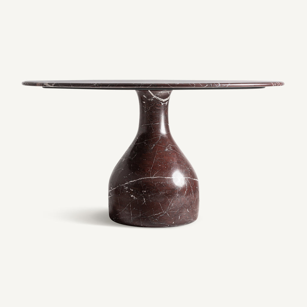 Rosso Levanto Marble Dining Table