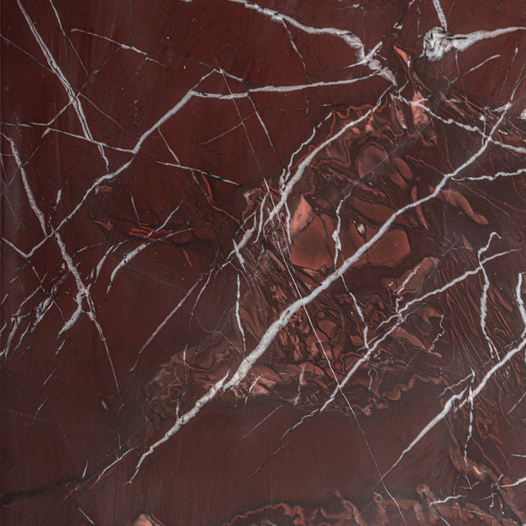Rosso Levanto Marble Coffee Table