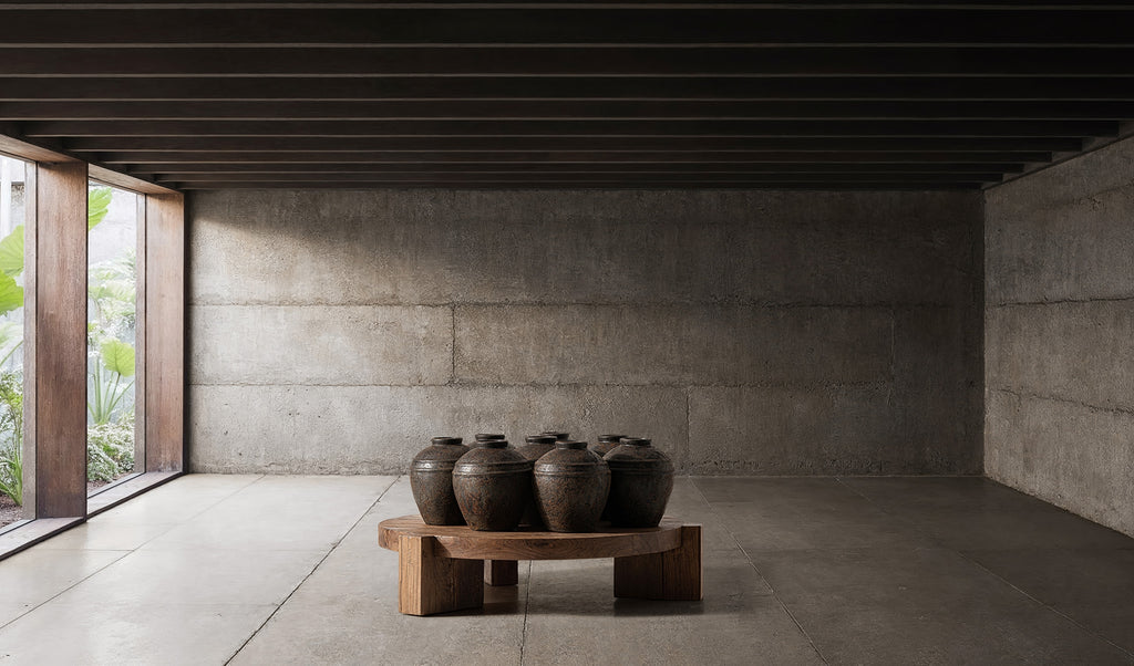 Brutalist coffee table