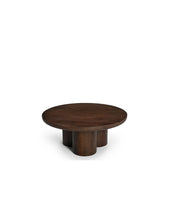 Carica l&#39;immagine nel visualizzatore di Gallery, Brown mango round coffee table