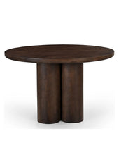 Carica l&#39;immagine nel visualizzatore di Gallery, Brown mango round coffee table
