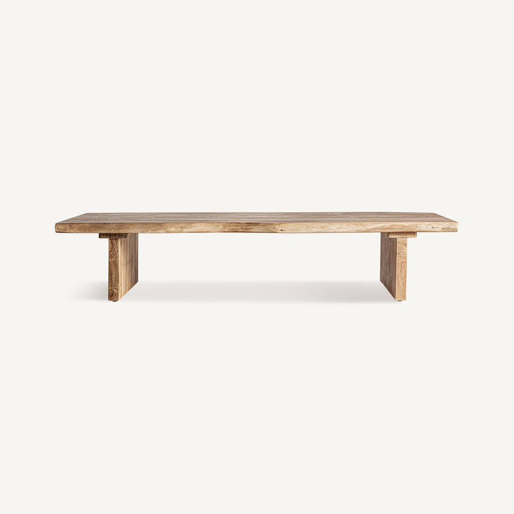 Acacia wood coffee table 180cm