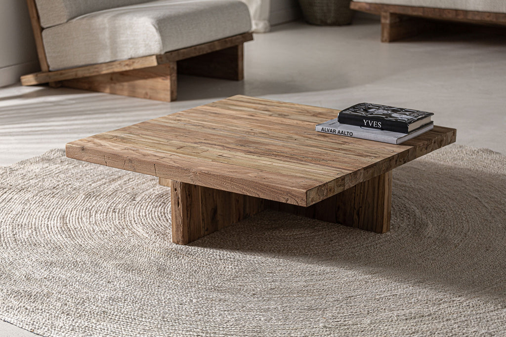 Square coffee table